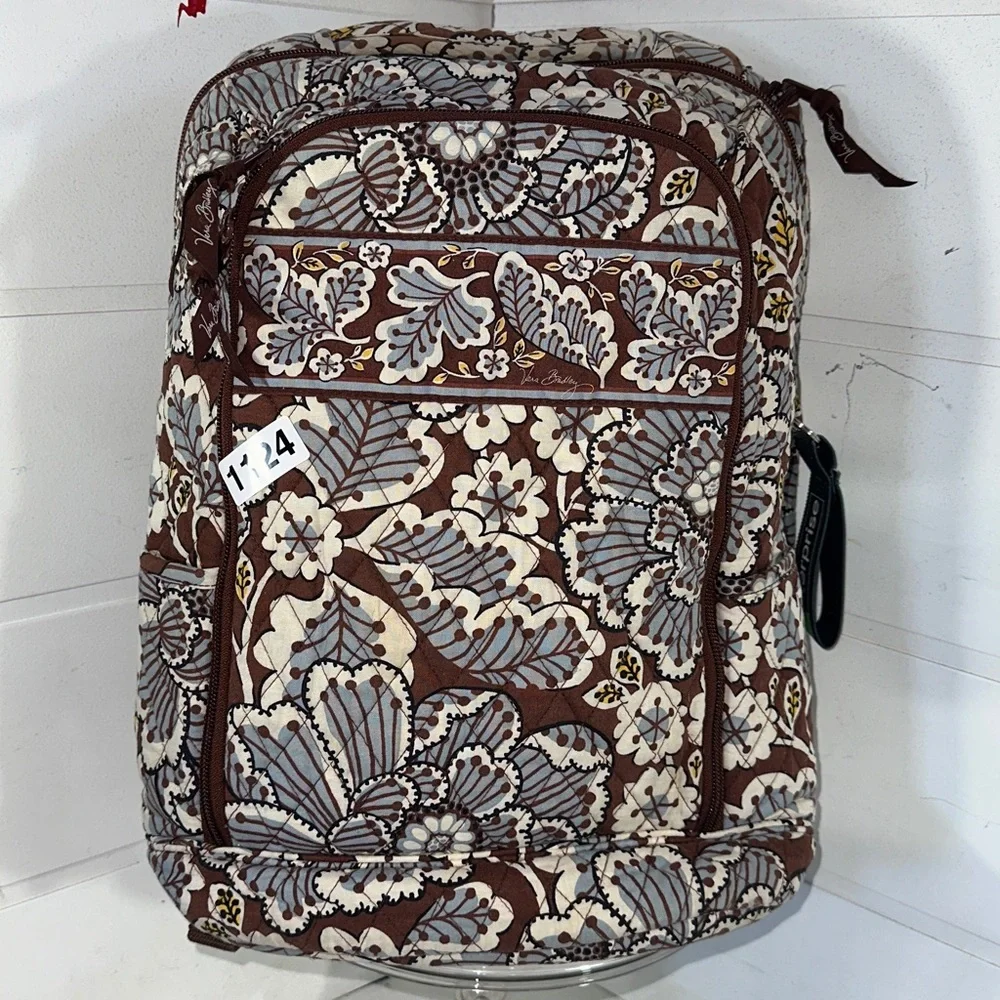 Vera Bradley backpack.  Blue floral “Slate Blooms “